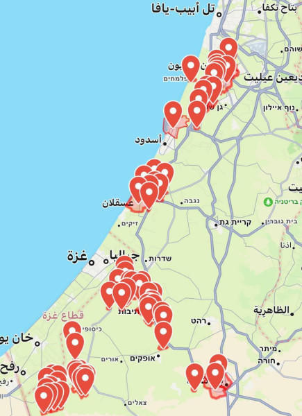 الجبهة الداخلية الصهيونية: صفارات الإنذار تدوي بغلاف غزة