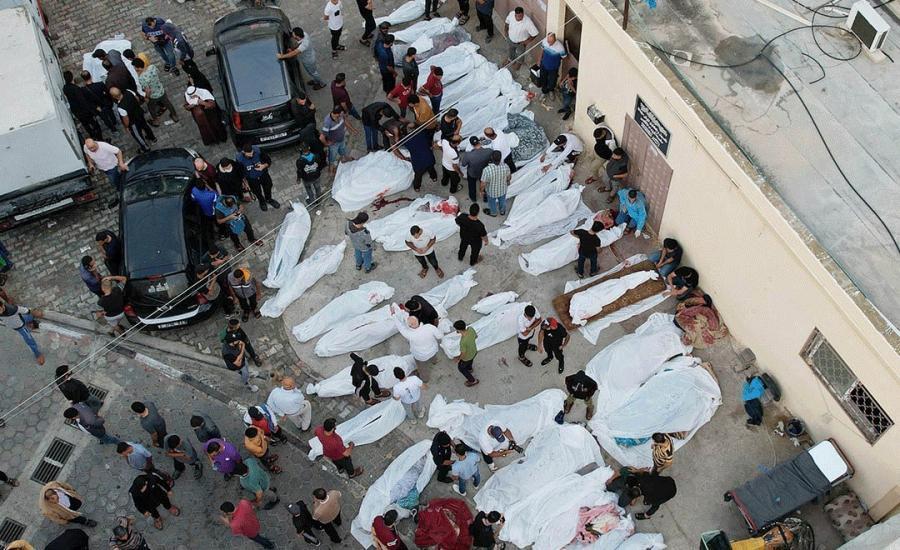 الإعلام الحكومي بغزة: أكثر من (13#44;000) شهيد بالقطاع