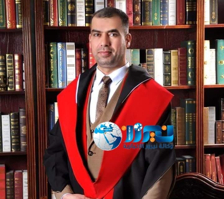 الجبور يهنئ الدكتور بشار العمريين بحصوله على شهادة الدكتوراه