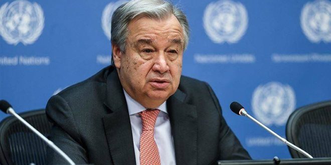 غوتيريش يعرب عن صدمته العميقة لقصف الاحتلال الإسرائيلي مدرستين للأونروا في غزة
