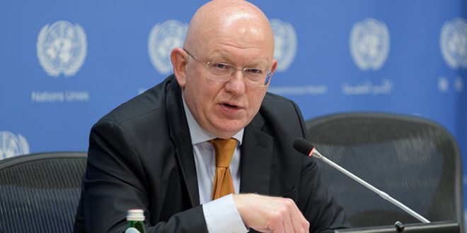 مندوب روسيا :الأمم المتحدة تتخذ موقفاً مسيساً تجاه الحرب الإسرائيلية على غزة