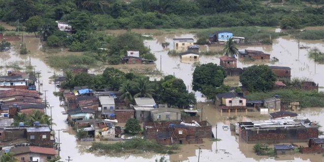 مصرع 7 أشخاص وفقدان 3 جراء الأمطار الغزيرة جنوب البرازيل