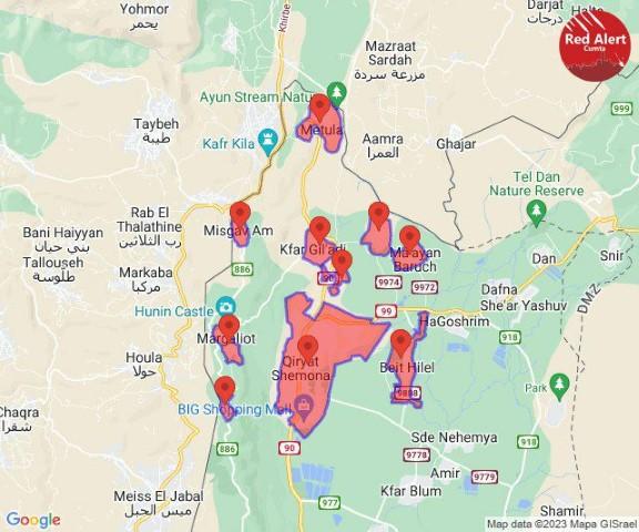 صافرات الانذار تدوي في مستوطنات شمال فلسطين المحتلة