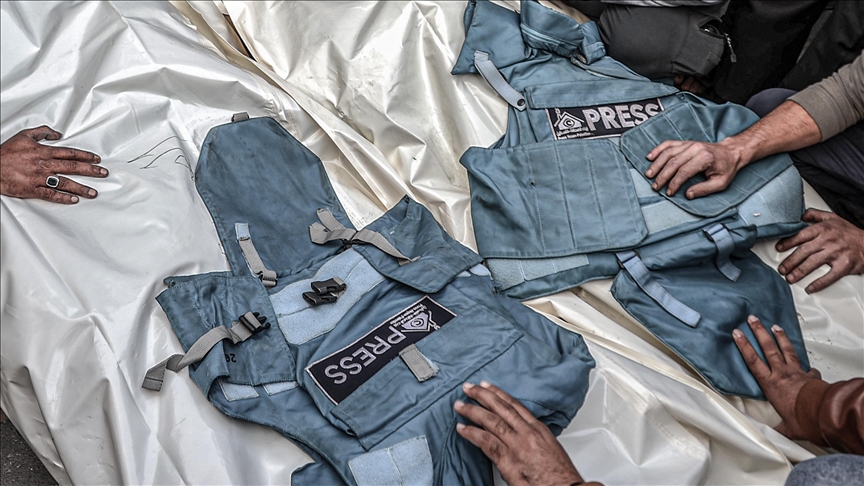 الاتحاد الدولي للصحفيين يدين قتل إسرائيل إعلاميين في غزة
