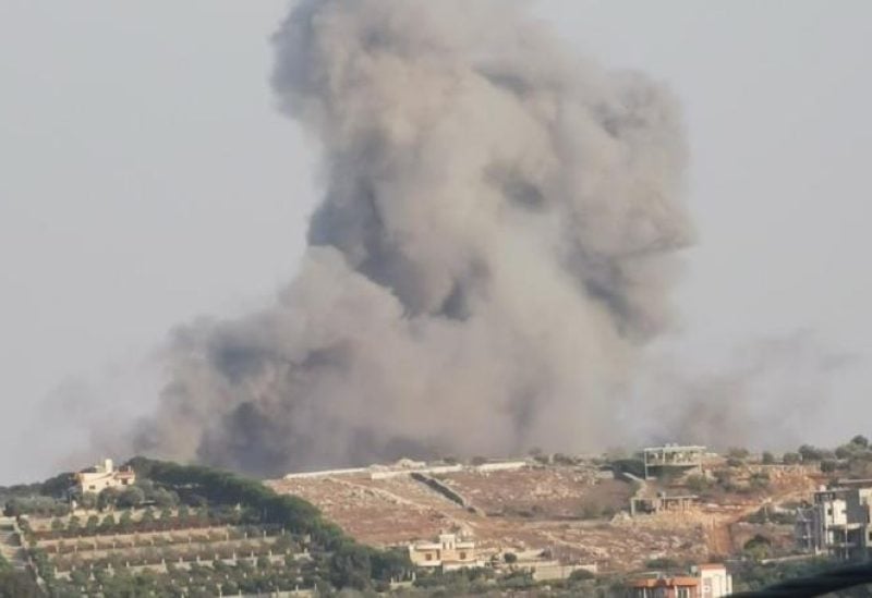 غارات جوية وقصف مدفعي للاحتلال على بلدات جنوب لبنان
