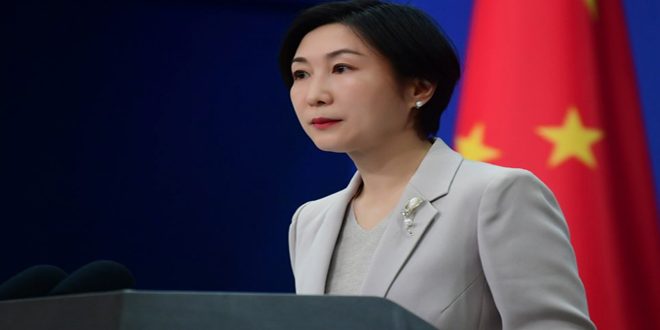 الصين ترحب باتفاق الهدنة بين المقاومة الفلسطينية والاحتلال الإسرائيلي