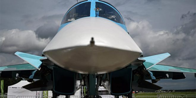 سلاح الجو الروسي يتسلم دفعة من طائرة (سو 34) عالية الدقة