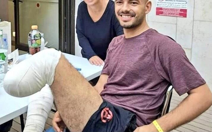 الملازم الصهيوني يوناتان افرايم مبتور القدمين اللهم شماتة لاجل اطفالنا