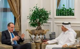 رئيس الوزراء القطري يدعو إلى استمرار الجهود لوقف الحرب على غزة