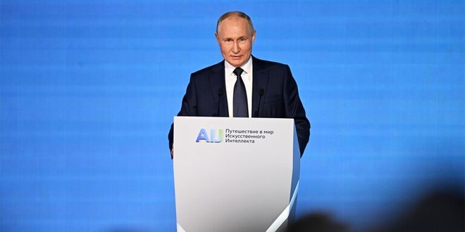 بوتين: روسيا ستعتمد استراتيجية جديدة لتطوير الذكاء الاصطناعي