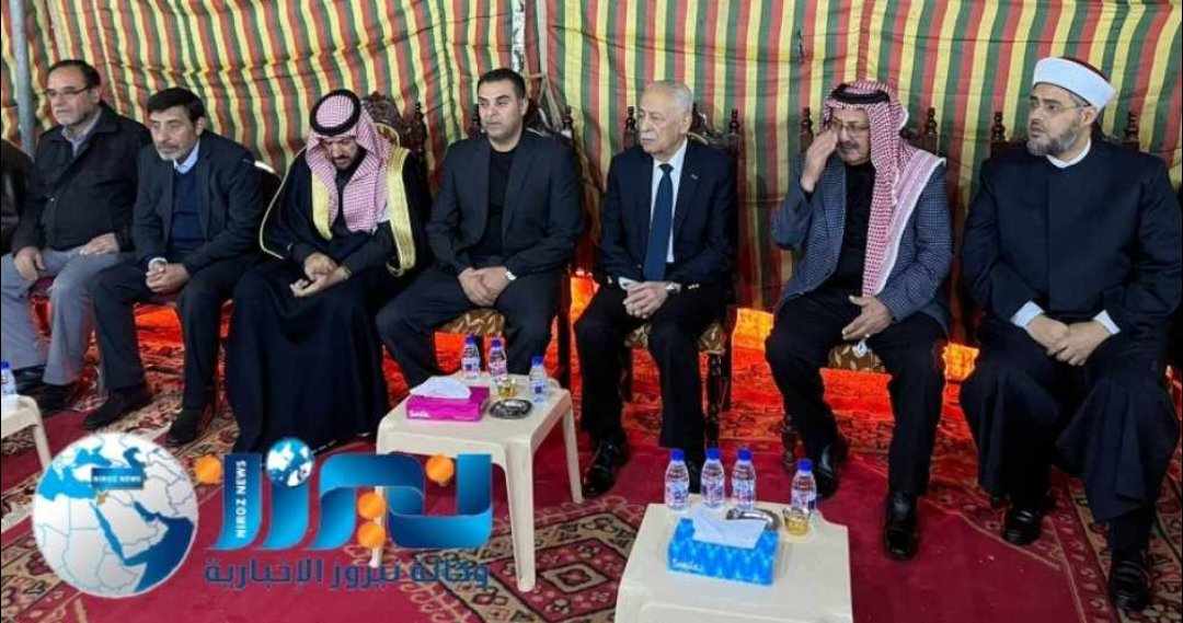 العيسوي ينقل تعازي الملك وولي العهد إلى البويطل ...صور