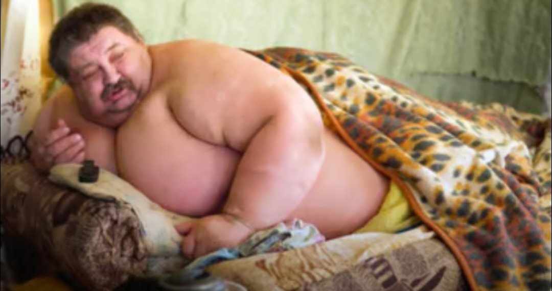 وفاة أحد أسمن رجال العالم...صور