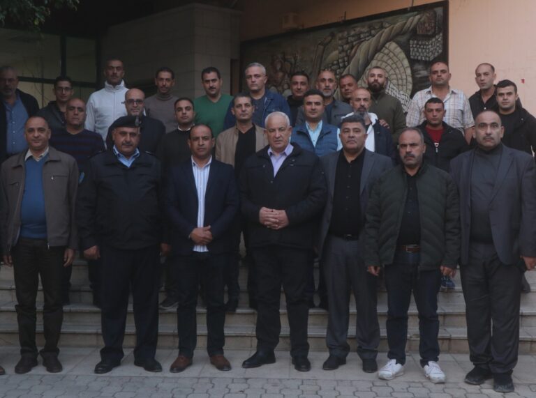 وزير الداخلية الفلسطيني يزور المستشفى الميداني الأردني الخاص نابلس1...صور