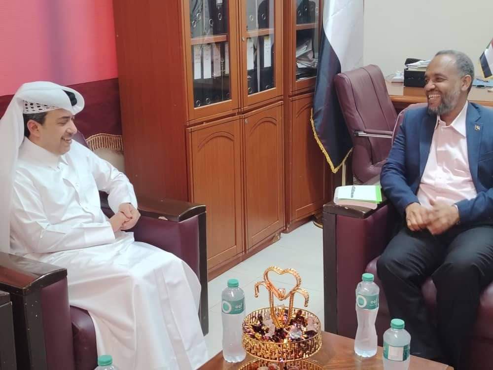 السودان : وزير الصحة يلتقي سفير قطر بالسودان