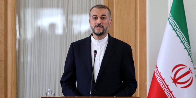 عبد اللهيان يطالب المحكمة الجنائية الدولية بمعاقبة مجرمي الحرب الصهاينة