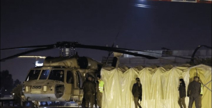 وصول الرهائن الإسرائيليين والتايلانديين إلى الكيان الصهيوني