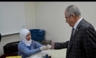 رئيس جامعة عمان الأهلية يفتتح حملة للتبرع بالدم لأهالي قطاع غزة...صور