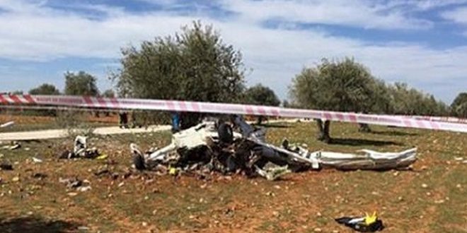 إصابة 3 أشخاص جراء سقوط طائرة هليكوبتر في مدينة مدريد الإسبانية