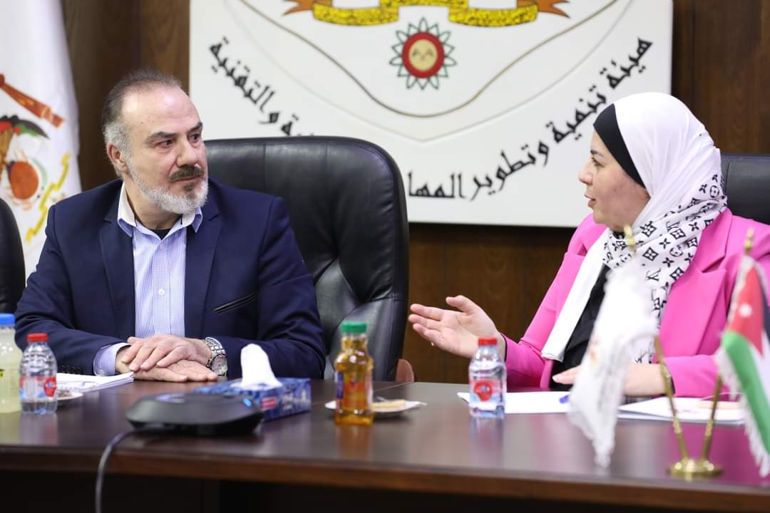 الفاعوري تبحث تشكيل مجلس مهارات لقطاع الصناعات الإبداعية