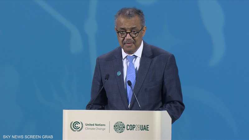 الصحة العالمية.. إشادة بإعلان COP28 وتأكيد على المخاطر