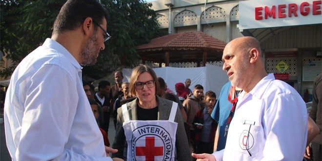 رئيسة اللجنة الدولية للصليب الأحمر: مستوى المعاناة الإنسانية في غزة يفوق الاحتمال