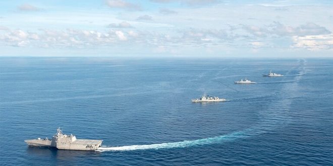 الصين: سفينة حربية أمريكية تنتهك المياه الإقليمية في بحر الصين الجنوبي