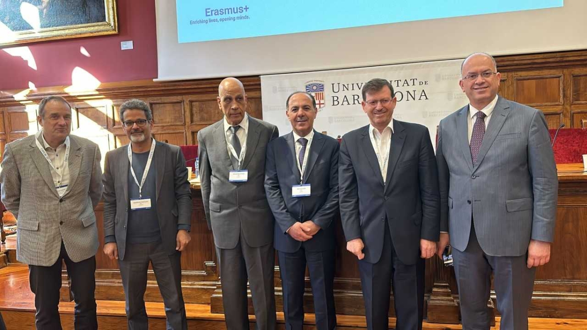 Delegation Shares Jordans Higher Education Journey in Barcelona Conference