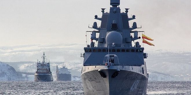 مناورات عسكرية روسية جزائرية في البحر الأبيض المتوسط