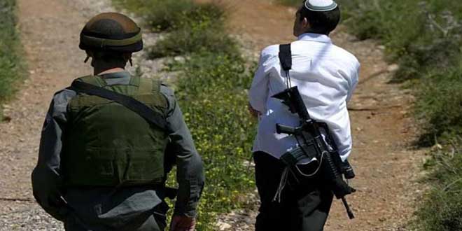 حكومة الاحتلال تكثف وتيرة توزيع الأسلحة على المستوطنين لقتل الفلسطينيين