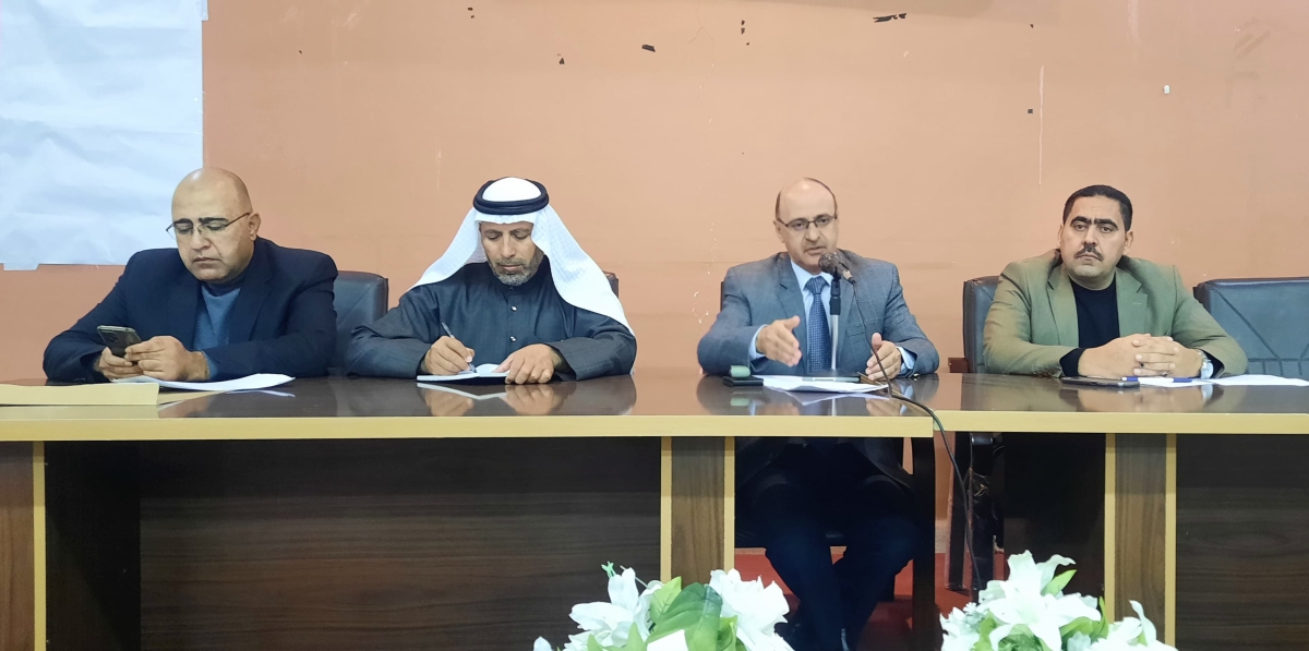 لمناقشة عددا من القضايا التربوية... المجالي يجتمع بمدراء مدراس تربية القصر