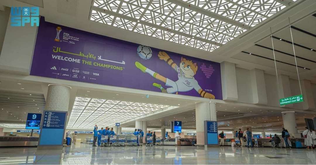 السعودية ... مطارات جدة تنهي استعداداتها لاستقبال الوفود والجماهير الرياضية لبطولة كأس العالم للأندية 2023
