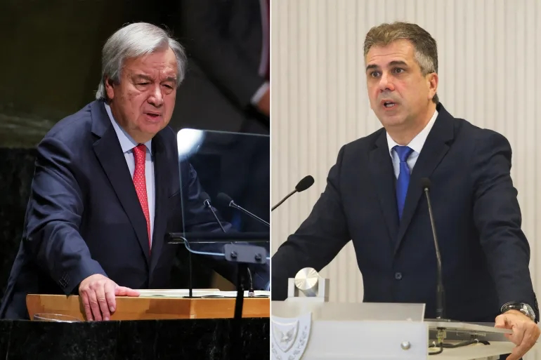 إسرائيل: ولاية غوتيريش خطر على السلام العالمي