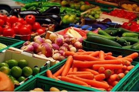 2040 طن خضار وفواكه واردات السوق المركزي