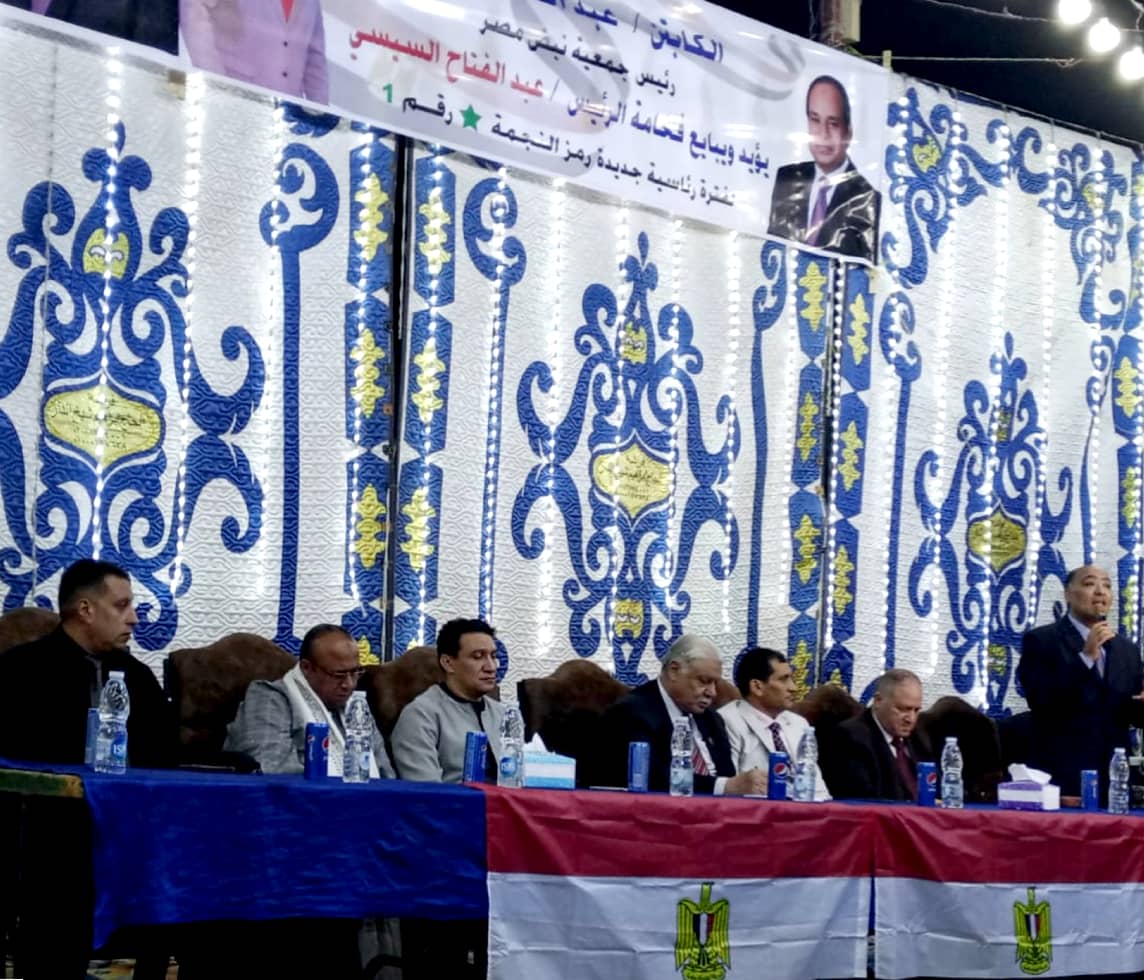 مؤسسة نبض مصر تحشد الآلاف لدعم السيسي وتطلق نواة حزب تحت التأسيس...صور