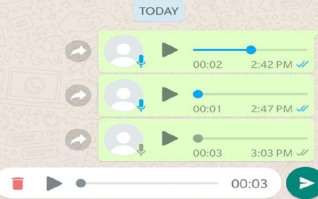 واتساب يتيح إرسال رسائل صوتية تسمع لمرة واحدة فقط