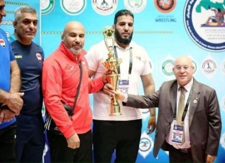 5 ميداليات لمنتخب المصارعة في البطولة العربية