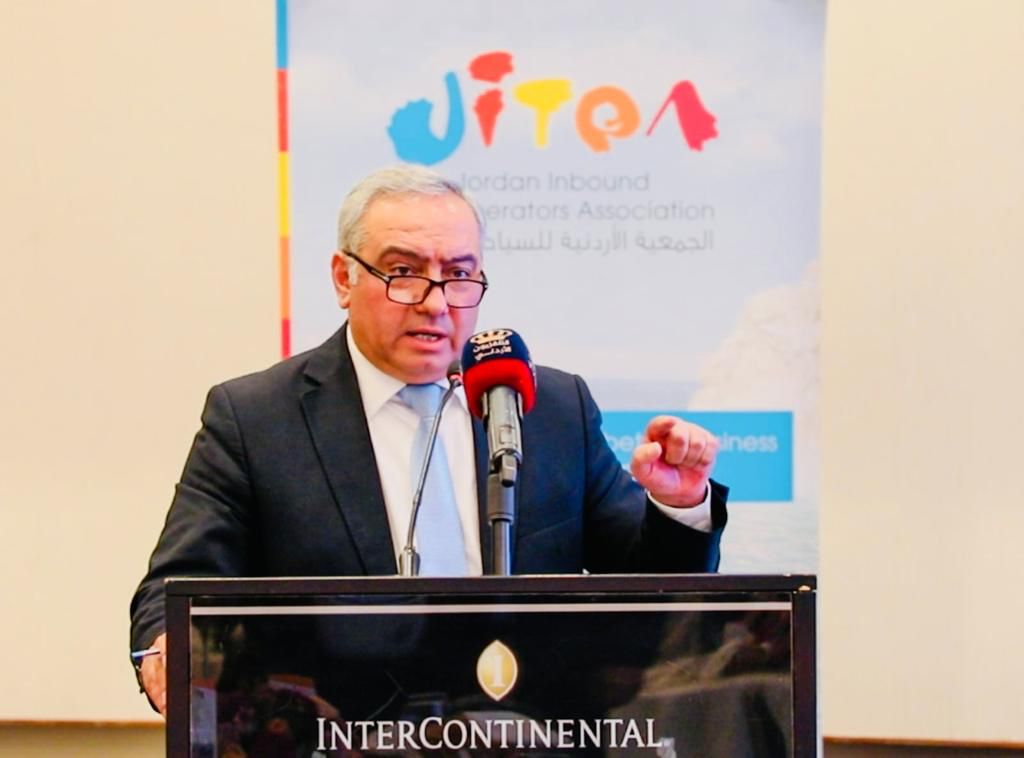 شارك رئيس مجلس المفوضين الدكتور فارس البريزات اليوم الأحد في جلسة أقامتها الجمعية الاردنية للسياحة الوافدة.