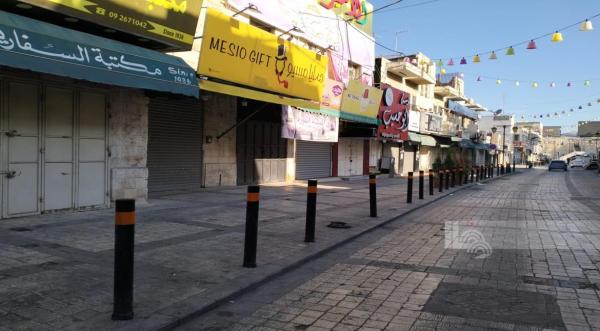 الإضراب الشامل يعم فلسطين التزاماً بالإضراب العالمي