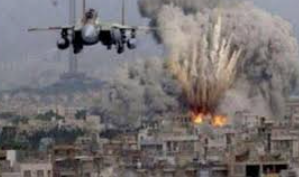 10 شهداء بقصف طائرات الاحتلال منزلا في دير البلح