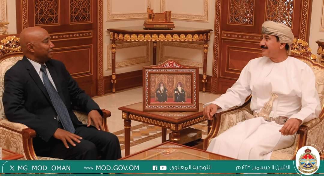 عُمان  : معالي الفريق أول وزير المكتب السلطاني يستقبل سفيري جمهورية تركيا وجمهورية السودان