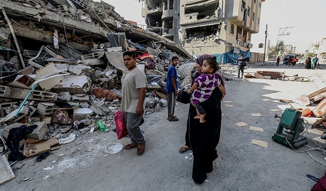 وقفة جماهيرية في مخيم إربد نصرة لغزة