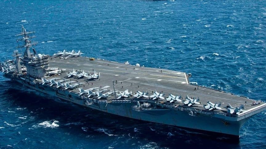 تمديد مهمة حاملة الطائرات الأمريكية شرقي المتوسط