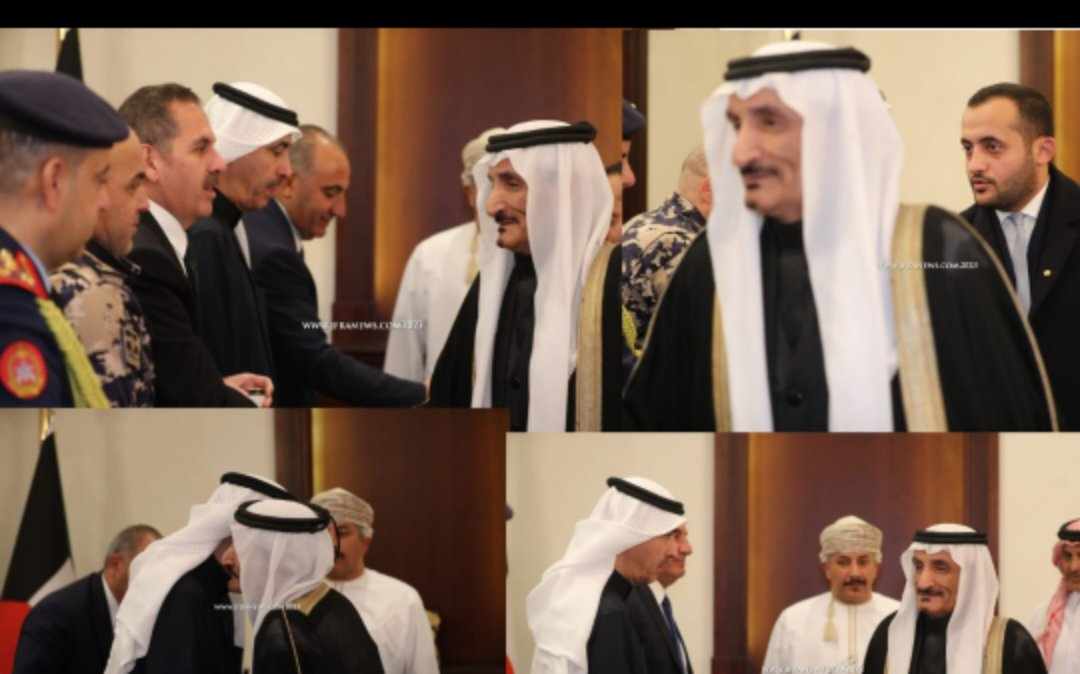 الشيخ عناد فيصل الجازي يقدم واجب العزاء بالسفارة الكويتية بوفاة أمير الكويت
