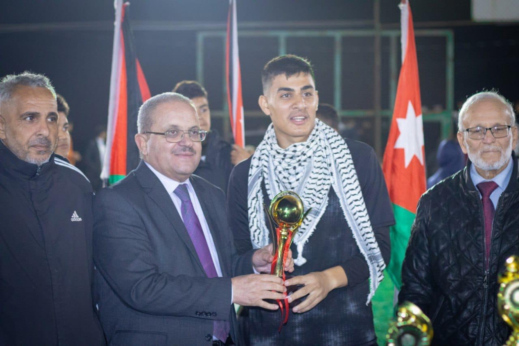 الوزير الاسبق عبيدات يرعى بطولة شهداء غزّة للأكاديميات الرياضية في إربد