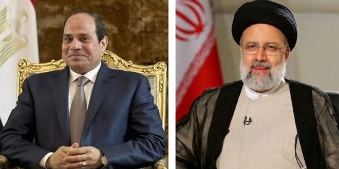الرئيس الإيراني: نرحب بتطوير العلاقات مع مصر