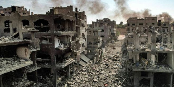 قوات الاحتلال تواصل عدوانها وجرائمها المروعة في قطاع غزة المنكوب