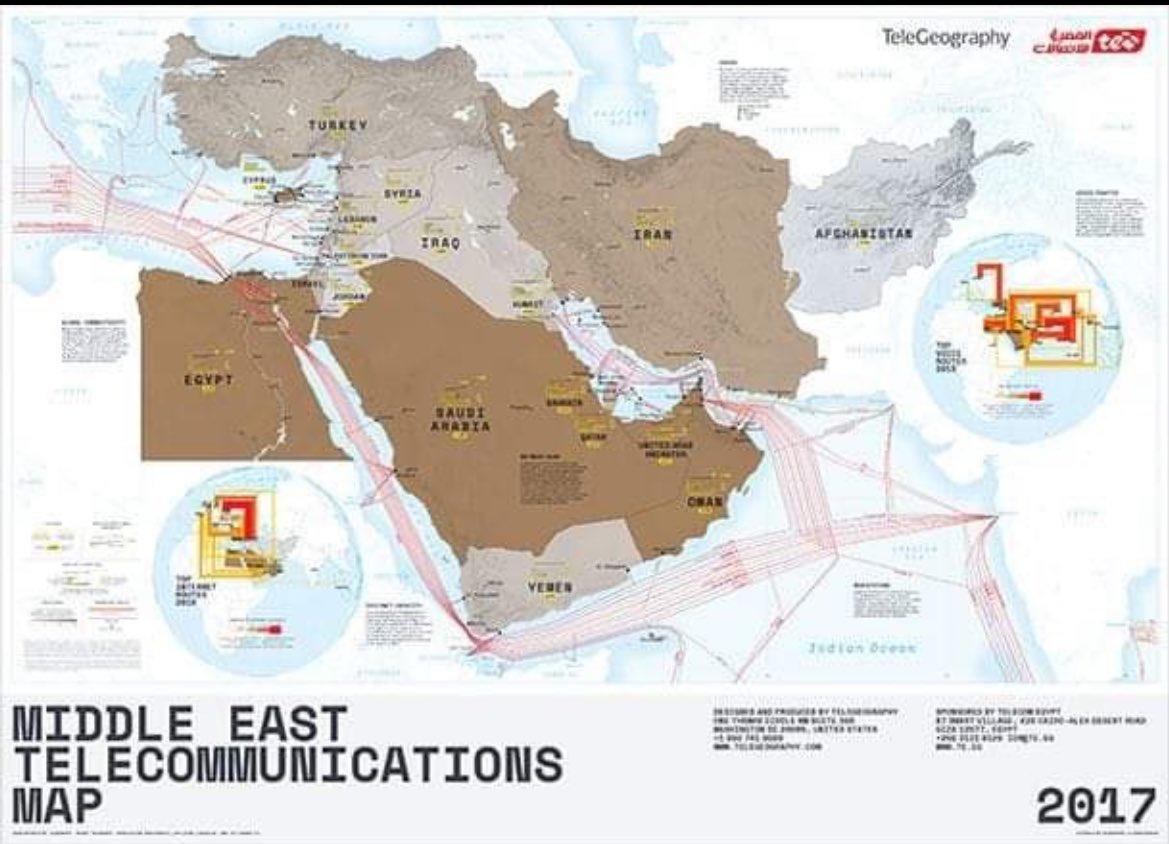 الحوثيون يهددون : كابلات الانترنت تمر عبر باب المندب