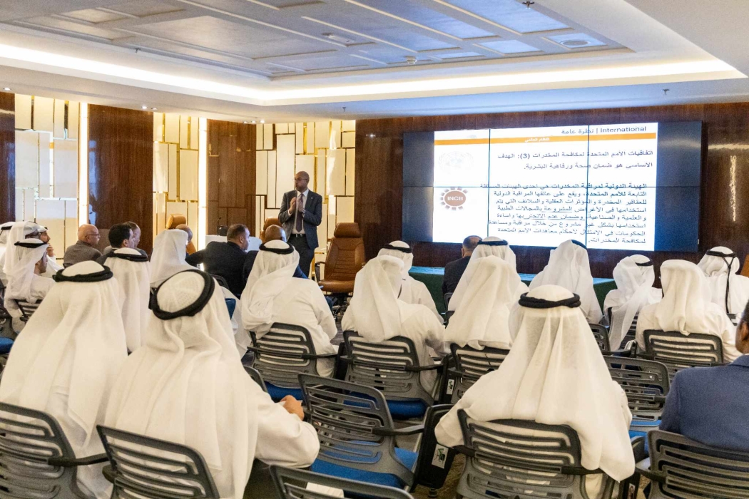 مكافحة المخدرات بشرطة دبي تستقبل وفدا من الهيئة الدولية لمراقبة المخدرات