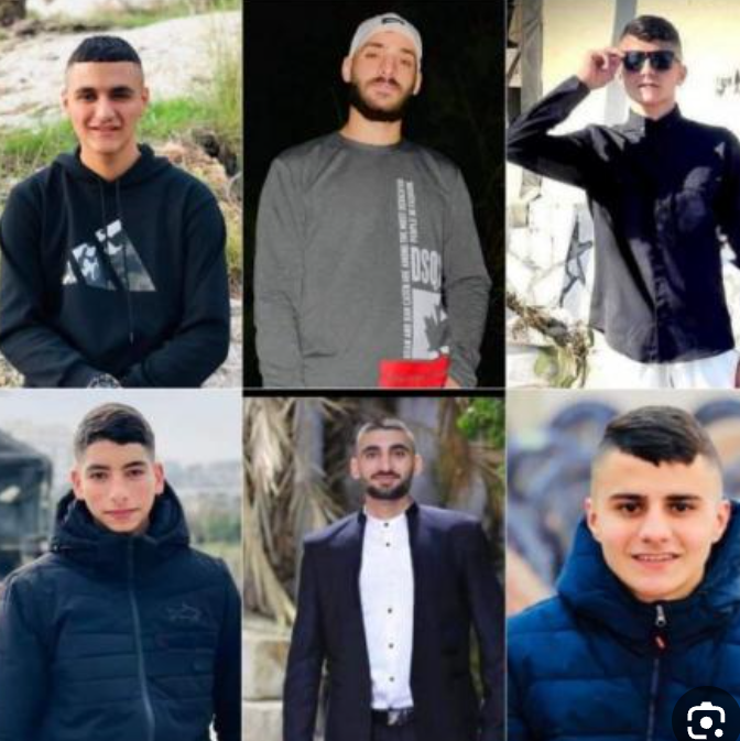 استشهاد 6 فلسطينيين بعد قصف طائرة مسيرة اسرائيلية لمخيم شرق طولكرم