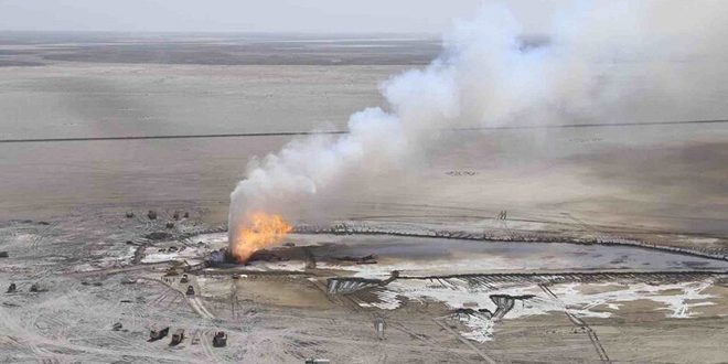 بعد نصف عام من اندلاعه… إطفاء حريق في حقل نفط في كازاخستان